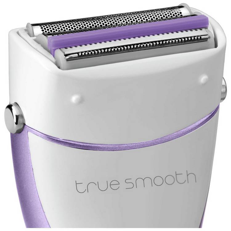 TrueSmooth rechargeable lady shaver, imported from the UK
