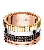 Boucheron Quatre Classique large ring mixed gold (British brand)
