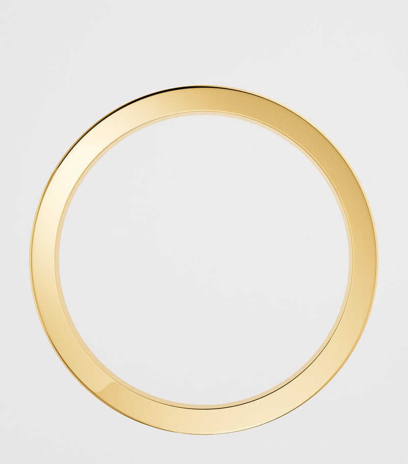 Cartier C de Cartier wedding ring in yellow gold, 4mm (British brand)