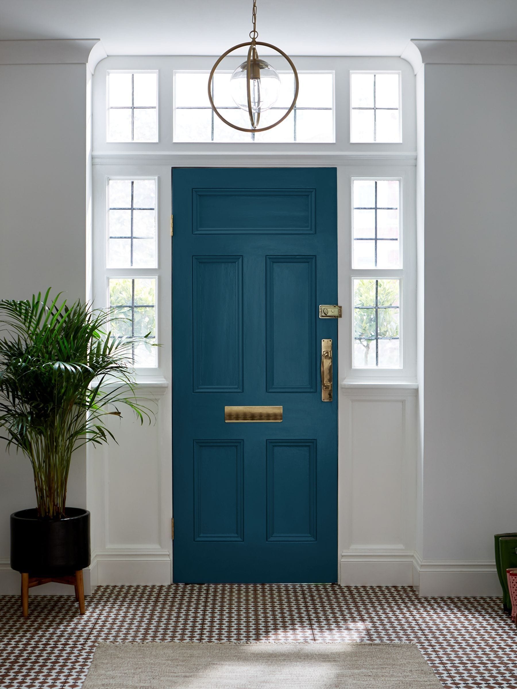 Graham & Brown Infinity Blue matt emulsion paint (British brand)