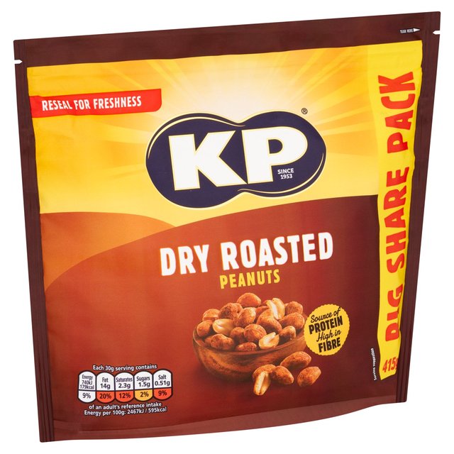 KP Dry Roasted Peanuts   415g GOODS M&S   