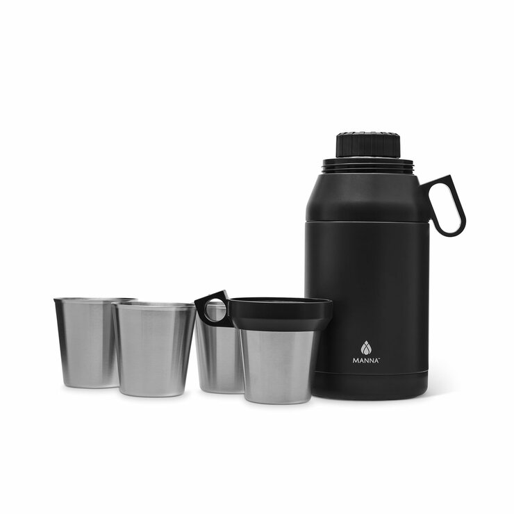 Manna Stack Jug with 4 stackable cups 1.9L, UK version