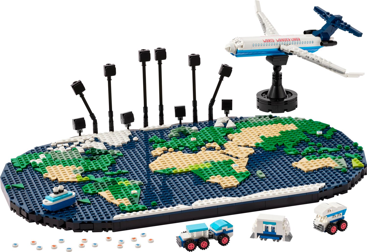 LEGO Travel Moments Bauset 1231 Teile (Britische Marke)