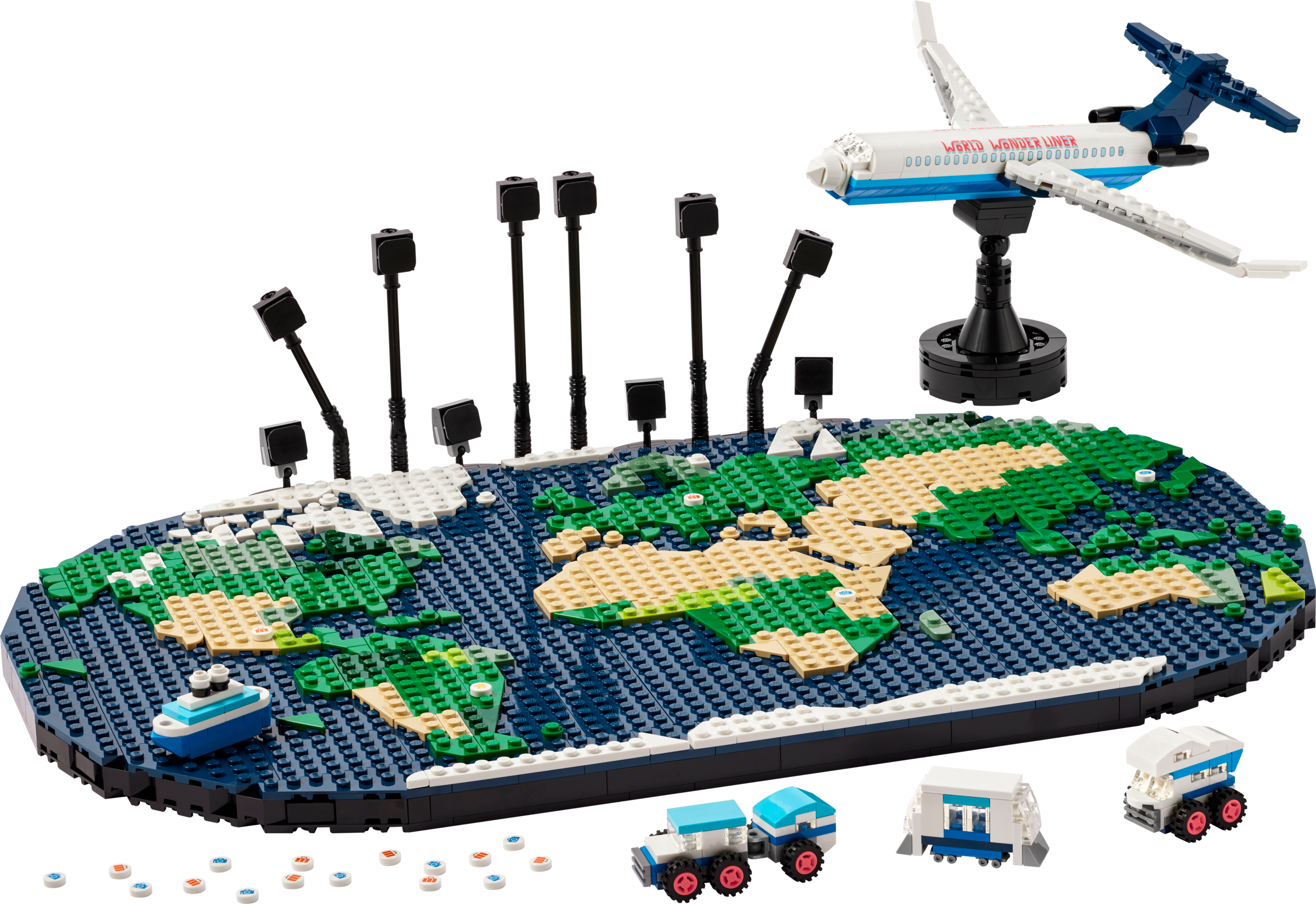 LEGO Travel Moments building set 1231 pieces (British brand)