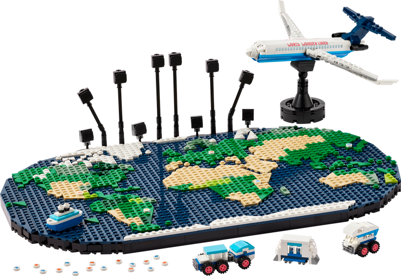 LEGO Travel Moments building set 1231 pieces (British brand)