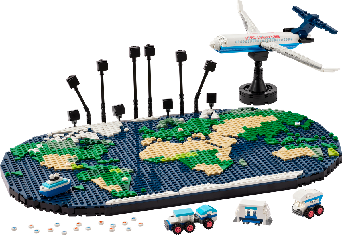LEGO Travel Moments building set 1231 pieces (British brand)