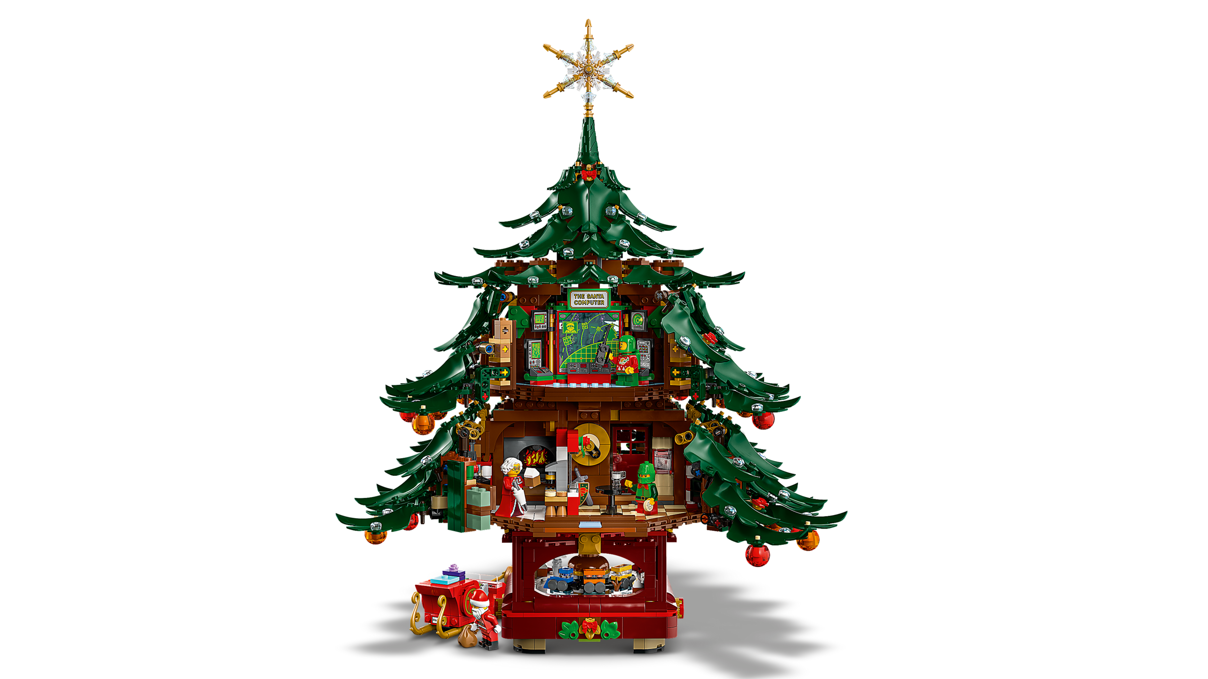 LEGO Family Christmas Tree building set 3171 pieces, UK version