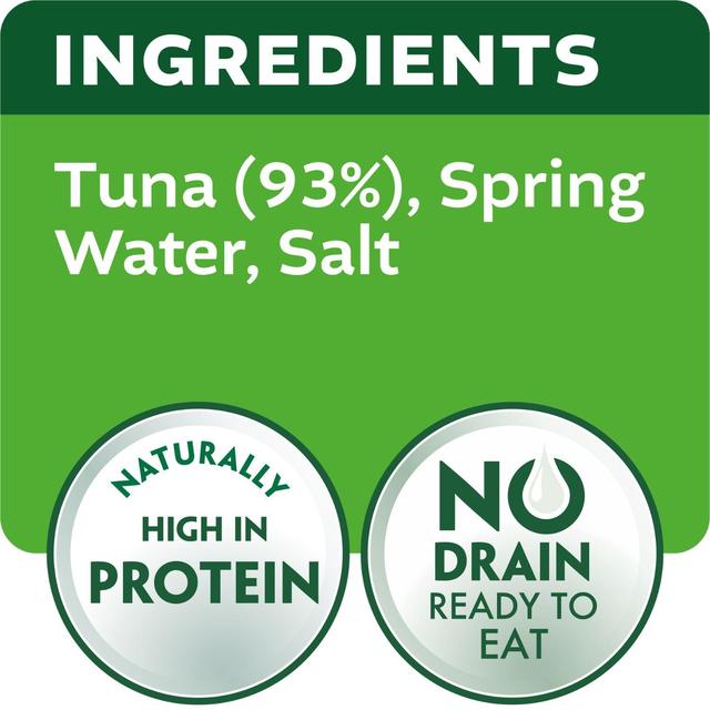 John West No Drain Fridge Pot Tuna Steak In Spring Water   110g GOODS M&S   