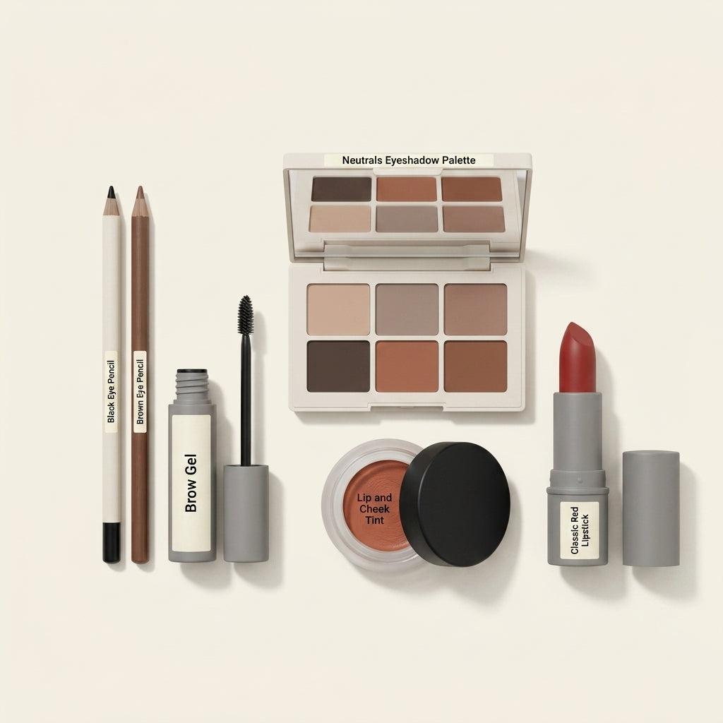 No7 Ruby Rebel Bundle makeup set, imported from the UK