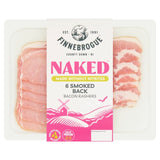 Finnebrogue Naked 6 Smoked Back Bacon    200g GOODS M&S   