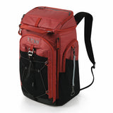 Titan 26 Can Backpack Cooler with 2 Ice Walls in Red