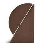 Assouline Cubist Leather Right Bookend, 25cm x 17cm x 8cm - British product