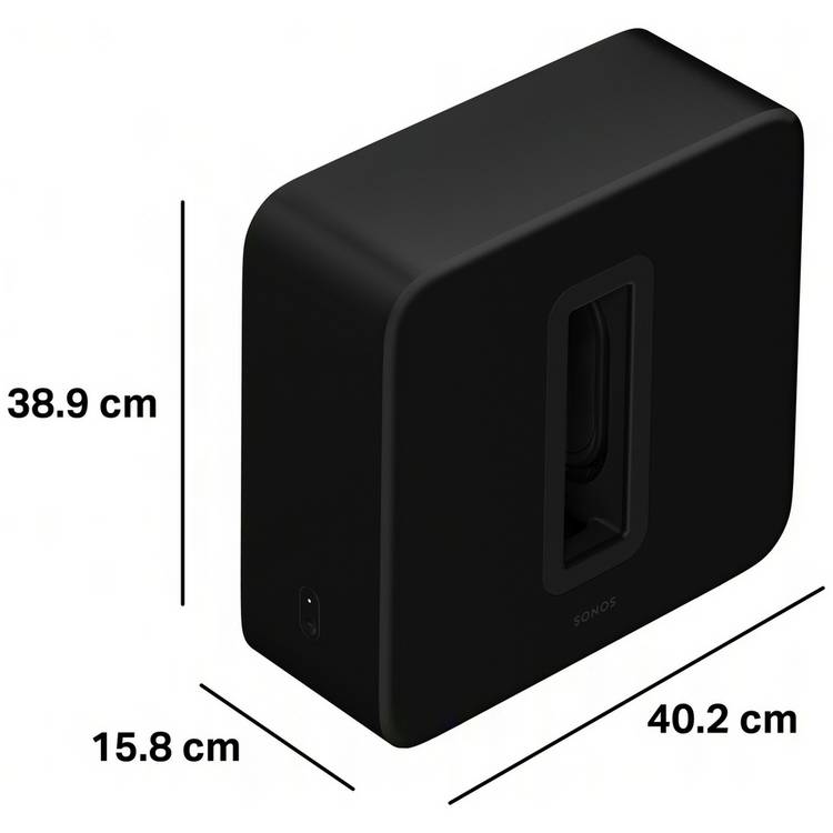 Sonos Sub 4 wireless subwoofer black (British brand)