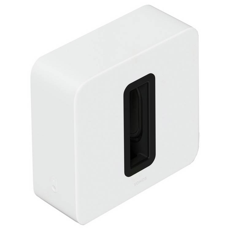 Sonos Sub 4 wireless subwoofer in white (British brand)