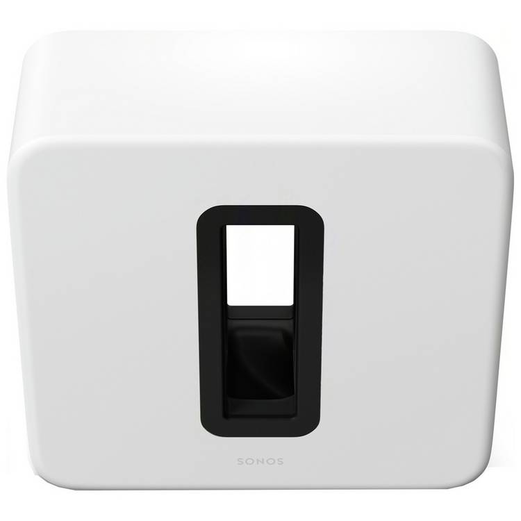 Sonos Sub 4 wireless subwoofer in white (British brand)