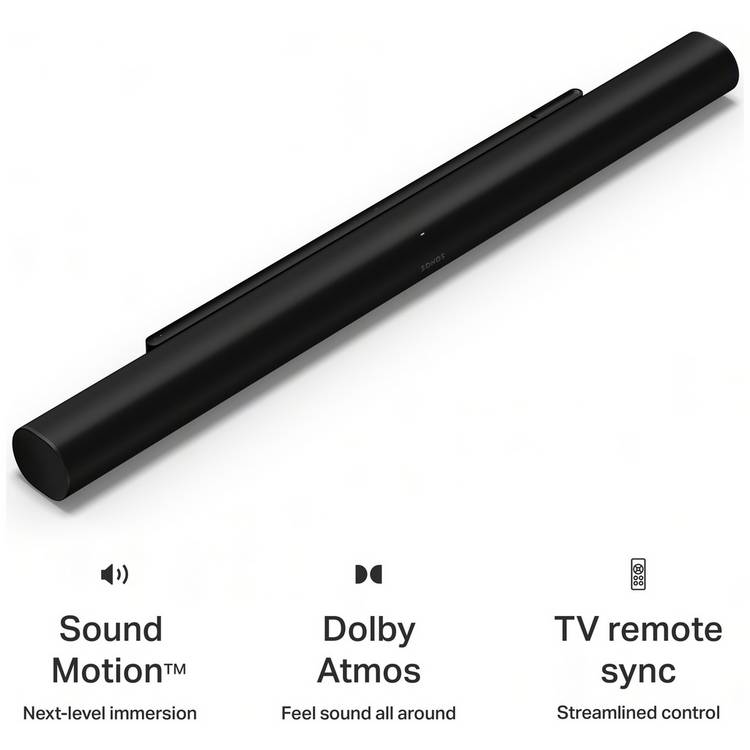 Sonos Arc Ultra Black soundbar (British brand)