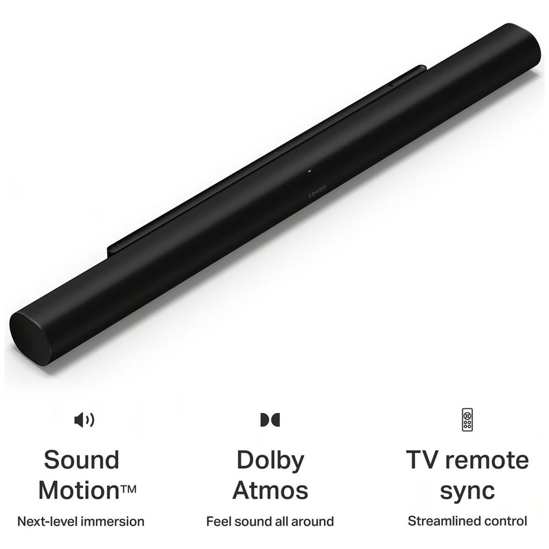 Sonos Arc Ultra soundbar with 3D audio - British product