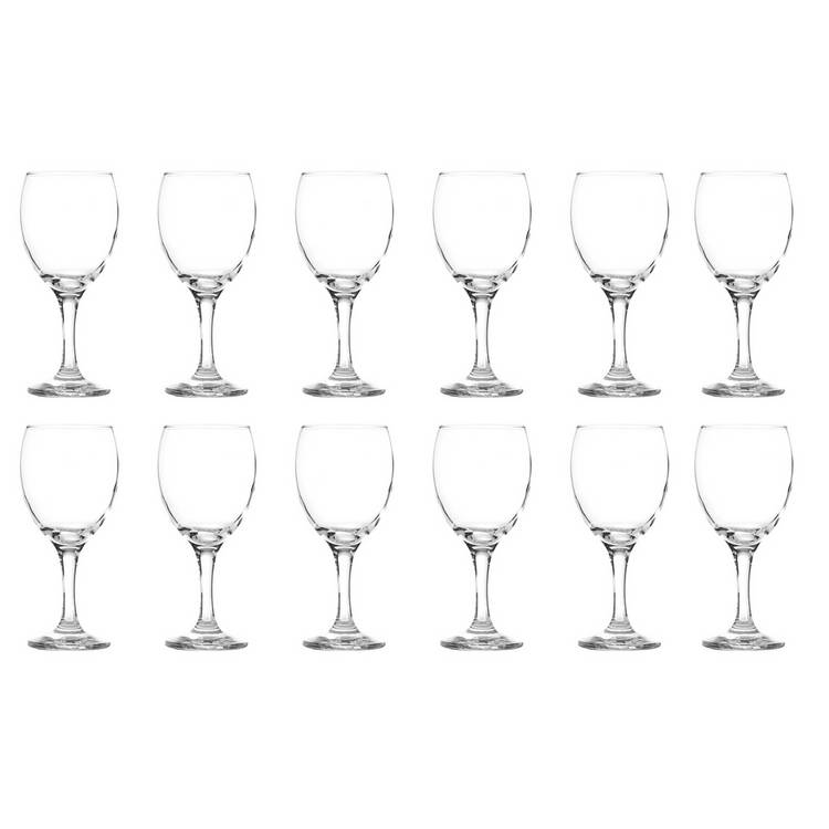 Home Essentials wine glasses set of 12, imported from the UK