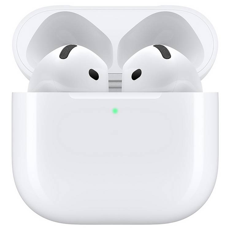 Apple AirPods 4 wireless earbuds with USB-C charging case (British brand)