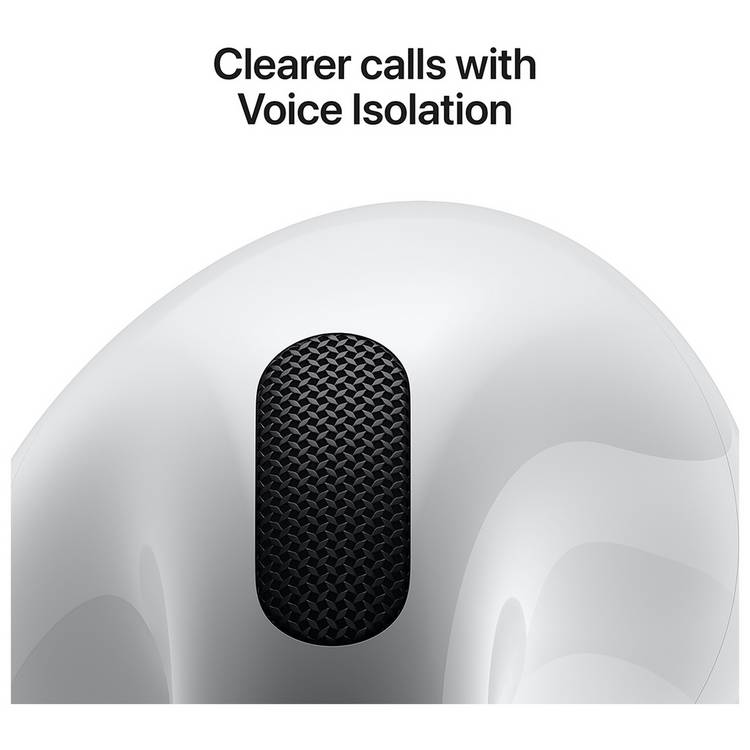 Apple AirPods 4 wireless earbuds with USB-C charging case (British brand)