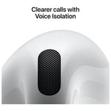 Apple AirPods 4 wireless earbuds with USB-C charging case (British brand)