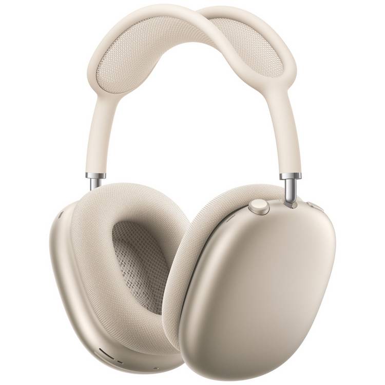 Apple AirPods Max over-ear wireless headphones Starlight, UK version