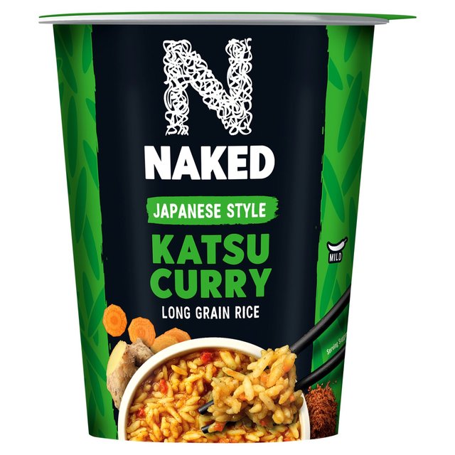 Naked Rice Japanese Chicken Katsu Curry   78g