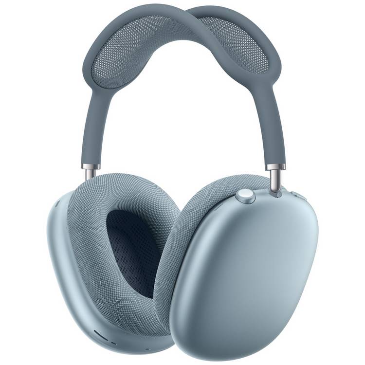 Apple AirPods Max over-ear wireless headphones in Blue, imported from the UK