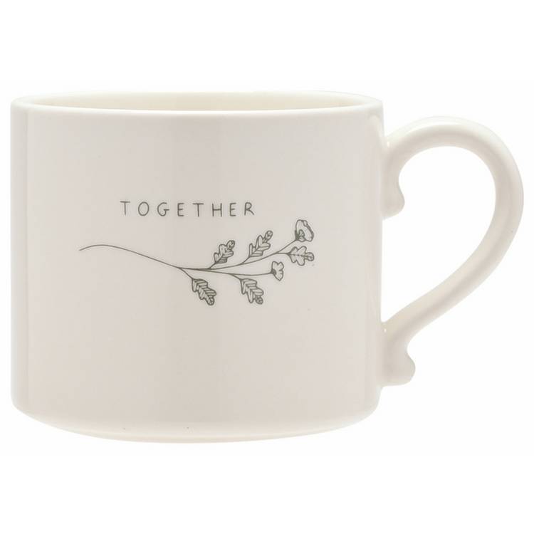 Moments Together Mug 275ml floral stoneware, UK version