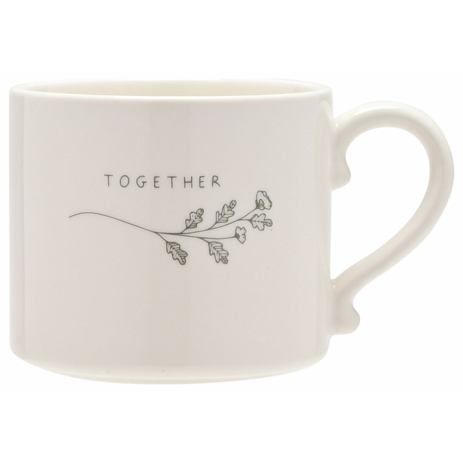 Moments Together Mug 275ml floral stoneware, UK version