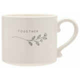 Moments Together Mug 275ml floral stoneware, UK version