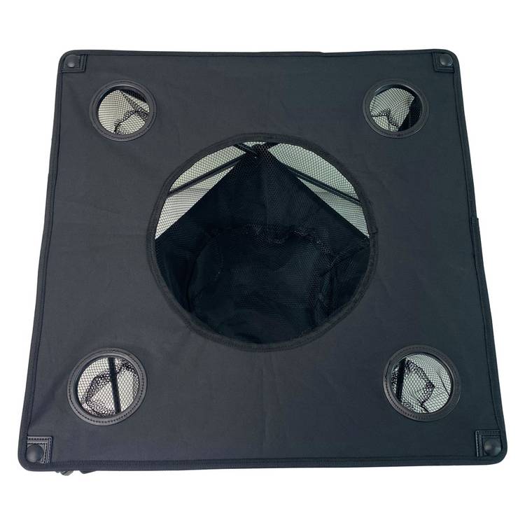 Pro Action folding camping table with cup holders, UK version