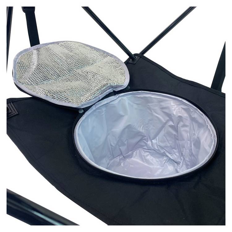 Pro Action folding camping table with cup holders, UK version
