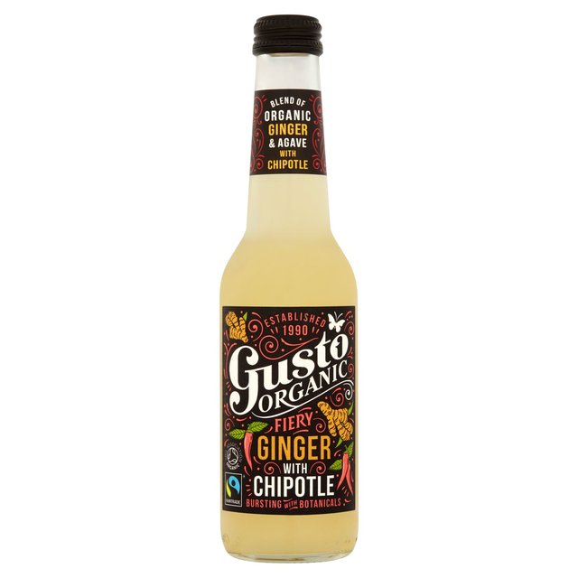 Gusto Organic Fairtrade Fiery Ginger with Chipotle   275ml GOODS M&S   