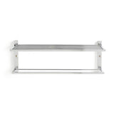 Habitat wall mounted towel rail and shelf chrome 63cm - British product
