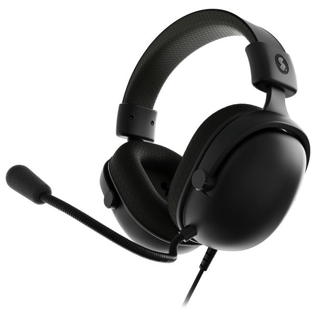 Styletech wired PC headset black with mic - British product