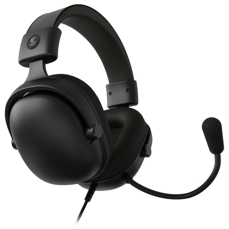 Styletech wired PC headset black with mic - British product