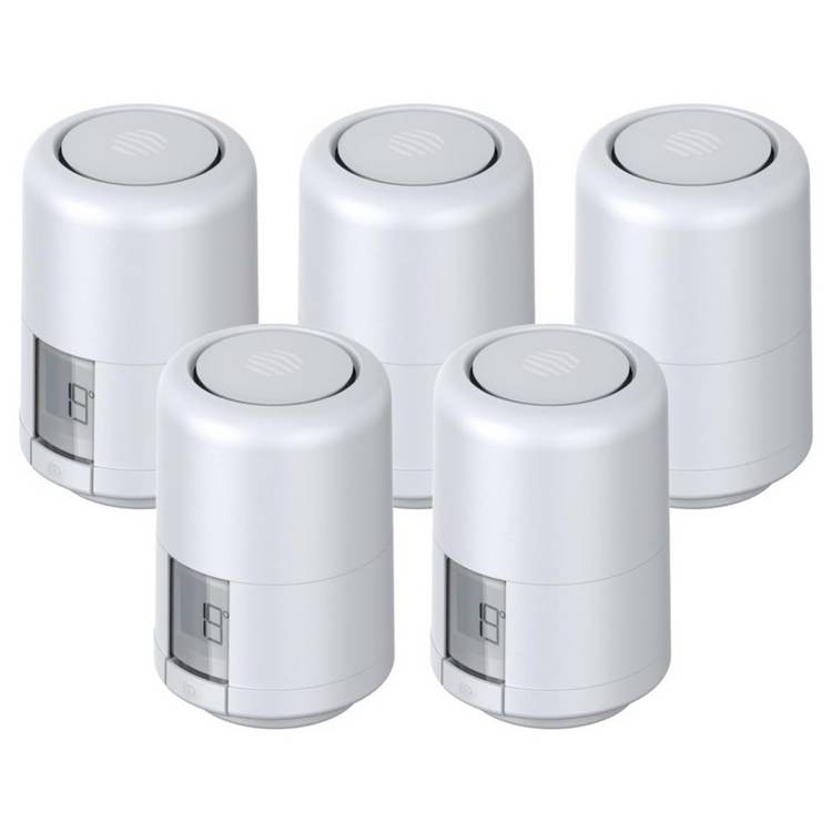 Hive smart thermostatic radiator valve heads pack of 5, imported from the UK