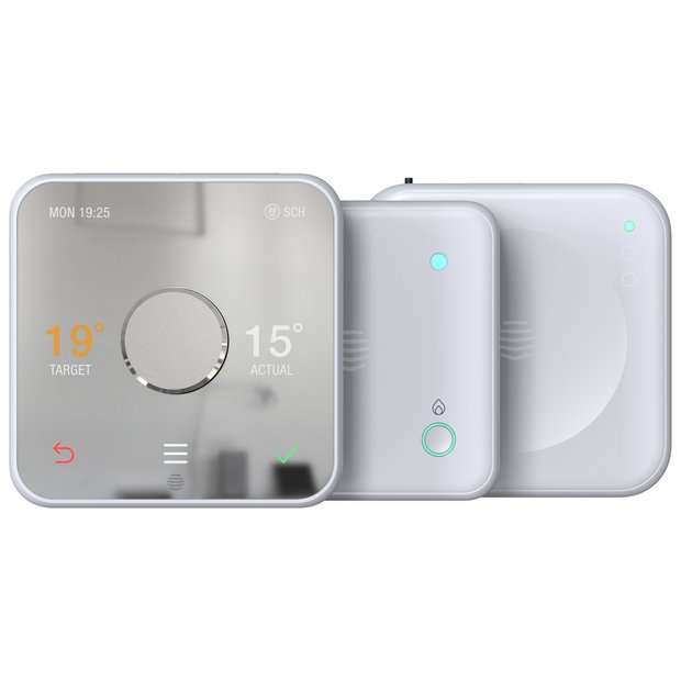 Hive smart thermostat for combi boiler, imported from the UK