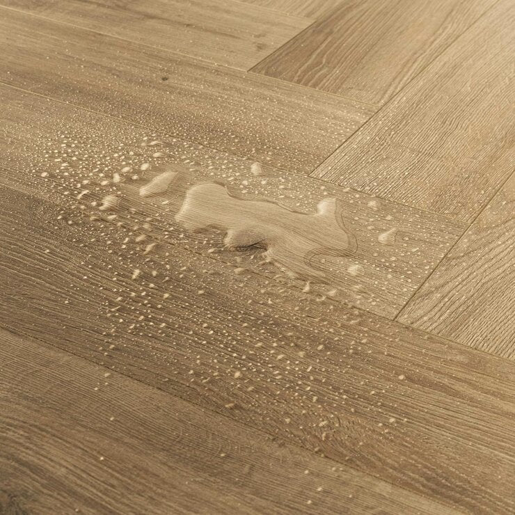 Golden Select Herringbone Laminate Flooring 8mm (British brand)