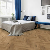 Golden Select herringbone laminate flooring Amboise 64.3x13.1cm (British brand)