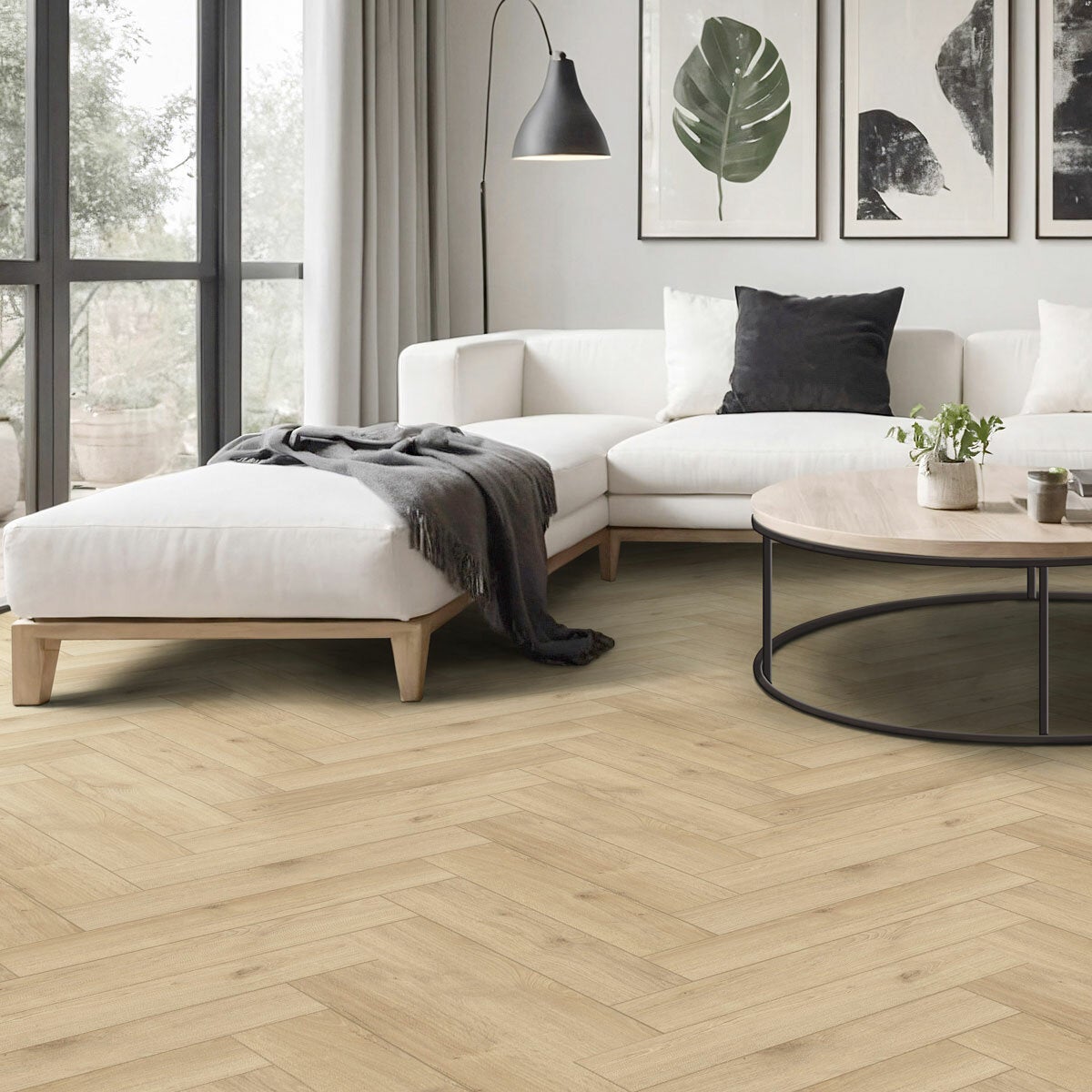 Golden Select herringbone laminate flooring Verona 20-39 - British product