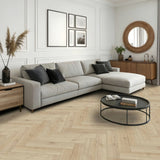 Golden Select herringbone laminate flooring Verona 8mm, imported from the UK