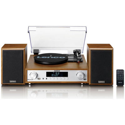 Argos Lenco MC-160WD Belt-Drive Turntable with Bluetooth - Oak- Buy online at McGrocer