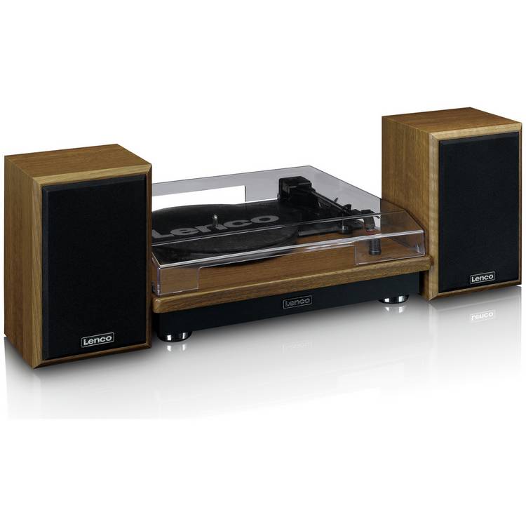 Lenco LS-100WD belt-drive turntable oak - British product