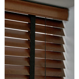 Habitat Wooden Brown 50m Slat Venetian Tape Blind - 90cm
