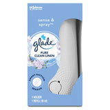 Glade Sense & Spray Holder & Refill Clean Linen Air Freshener   18ml GOODS M&S   