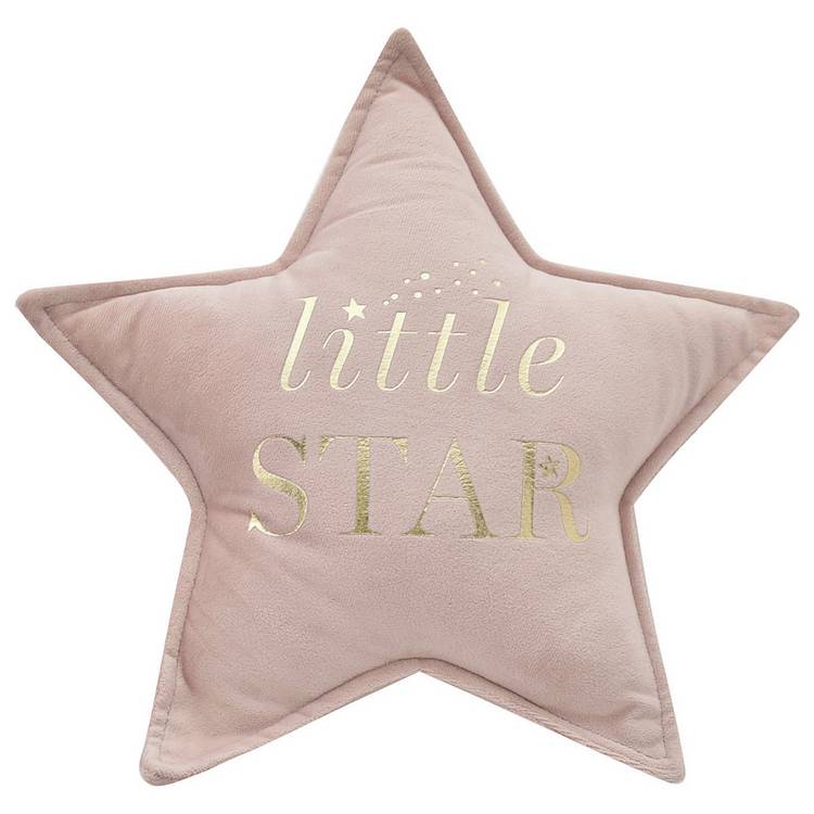 Bambino star cushion blush 30x30cm (British brand)