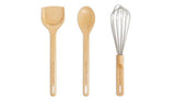 Designed by Sebastian Conran Beech Wood 3 Piece Utensil Set GOODS Argos