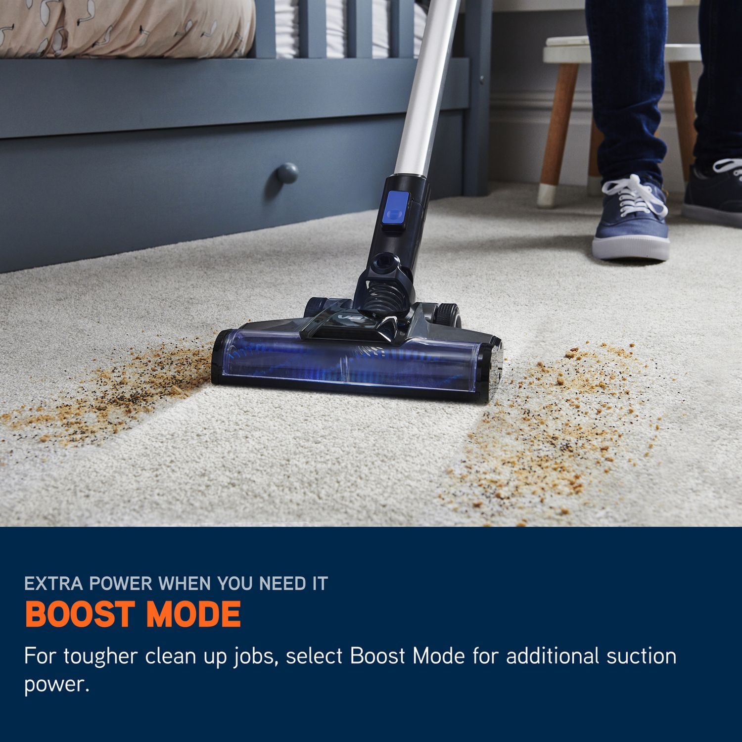 Vax Pace Cordless stick vacuum cleaner, imported from the UK